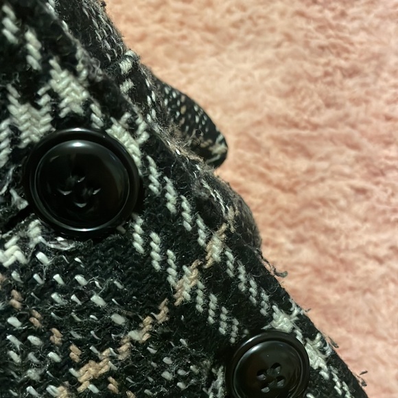 Wool-blend plaid coat - Picture 7 of 7